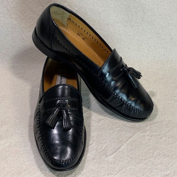 Vintage Sandro Moscoloni La Vida Tassel Loafers Mens Size 10M main image 12